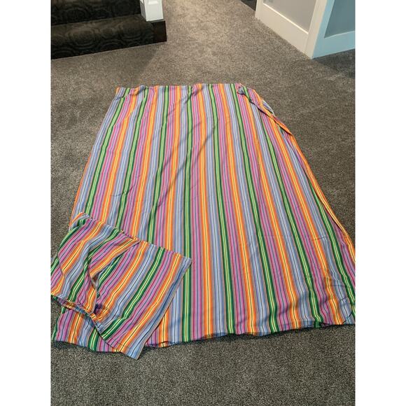 Tommy Hilfiger 100% Cotton Rainbow Stripe Duvet & Sham Set - Picture 6 of 7